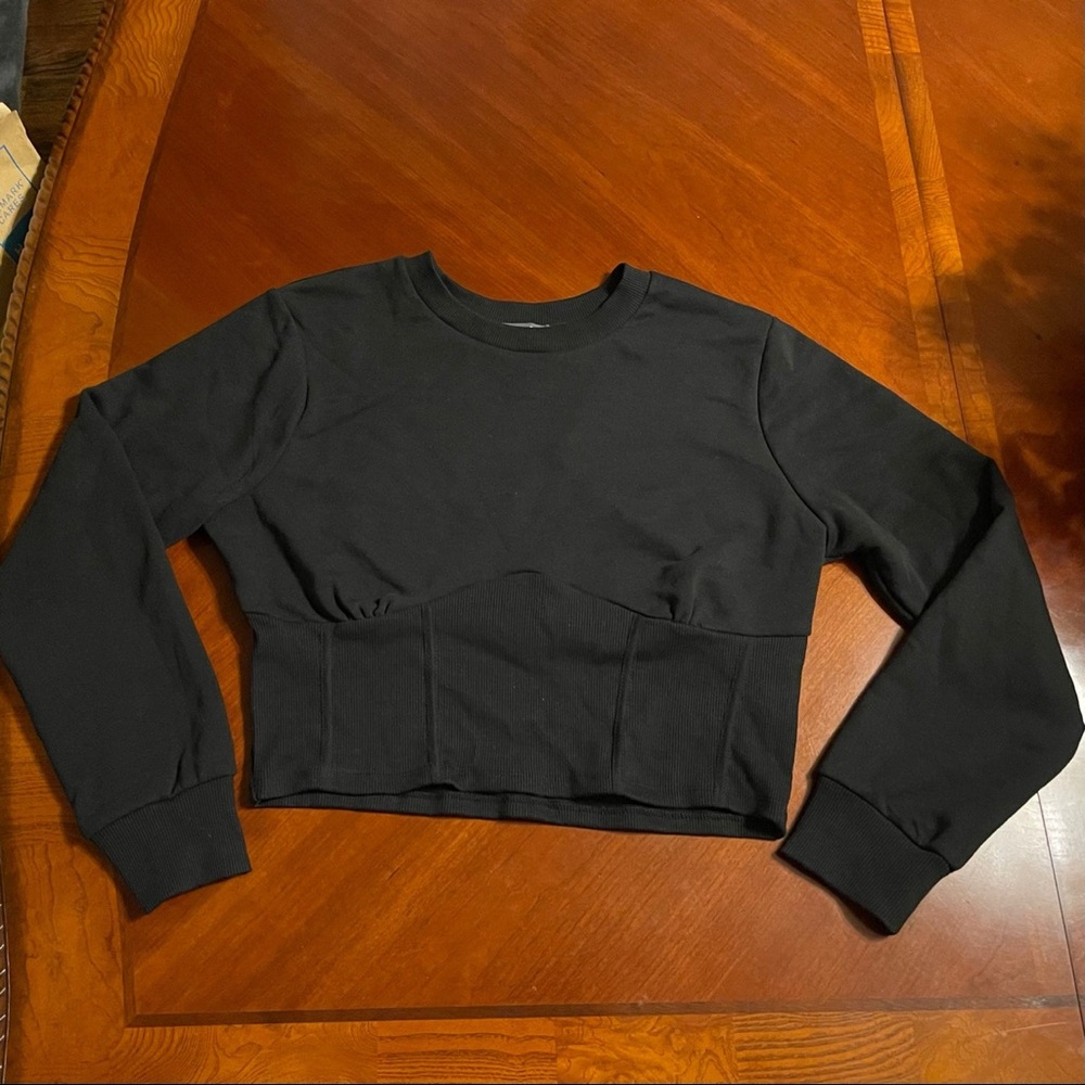Primark Black Long Sleeve Sweatshirt